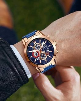 Montre pour Homme Mini Focus MF0285G BLEU DORE