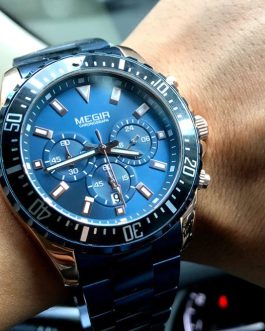 Montre pour Homme Megir 2064 Bleu