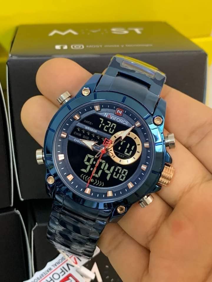 Montre pour Homme Naviforce NF9163 BLEU – Image 3