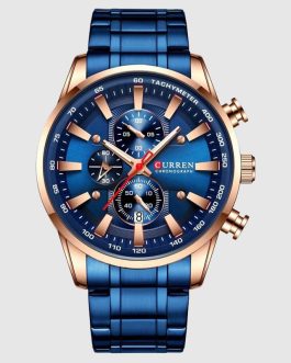 Montre pour Homme Curren 8351 BLEU