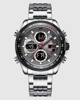 Montre pour Homme Naviforce NF9197 Argent Fond Noir