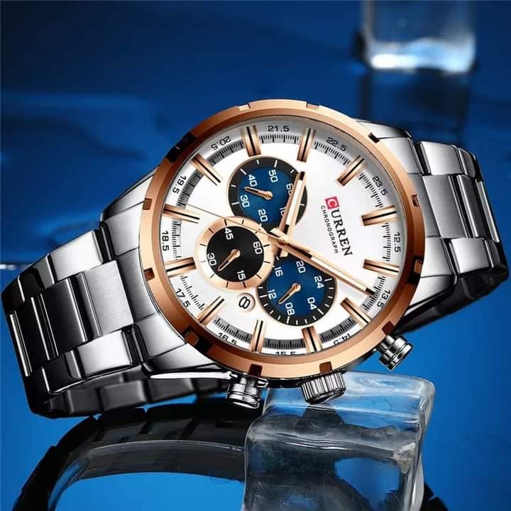 Montre pour Homme Curren 8355 Argent – Image 4