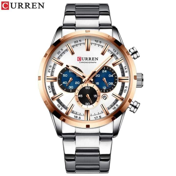 Montre pour Homme Curren 8355 Argent – Image 7