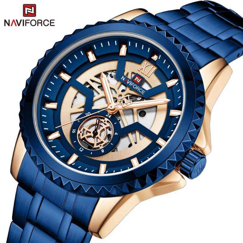 Montre pour Homme Naviforce NF9186 Bleu – Image 2