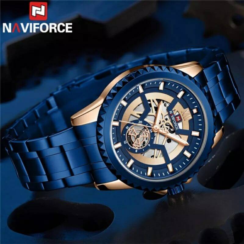 Montre pour Homme Naviforce NF9186 Bleu – Image 3