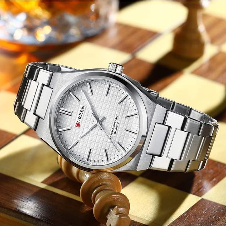Montre pour Homme Curren 8439 Argent – Image 2