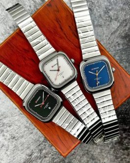 Montre pour Homme Curren 8460 Argent Fond Bleu