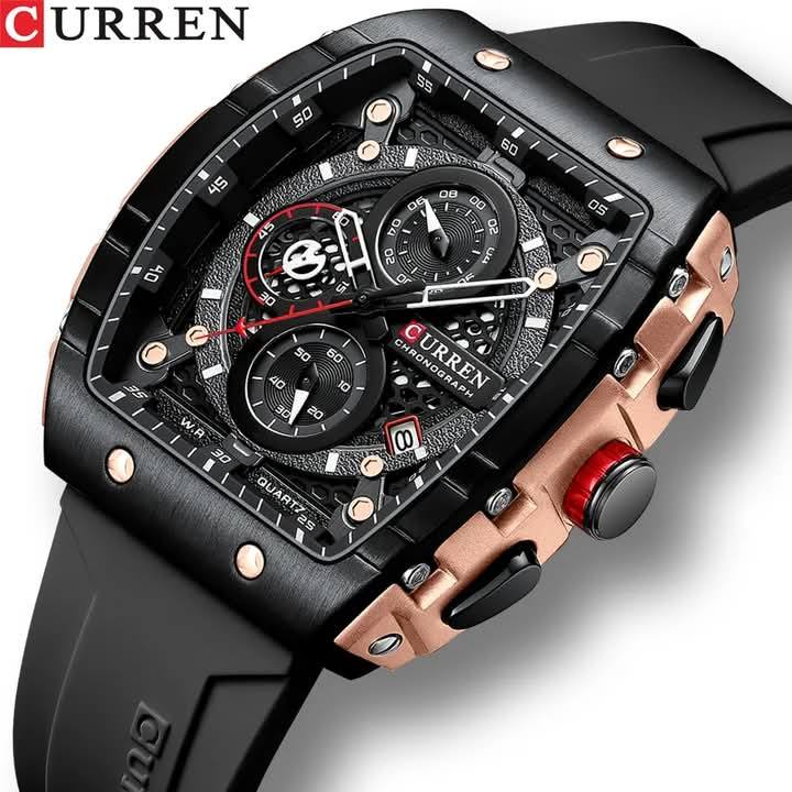 Montre pour Homme Curren 8442 Noir – Image 3