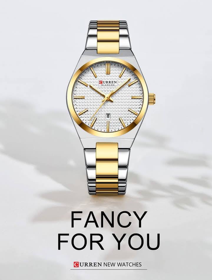 Montre pour Femme Curren 8439L Argent Doré – Image 6
