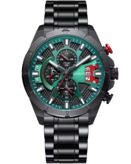 Montre pour Homme Curren 8401 Noir Fond Vert