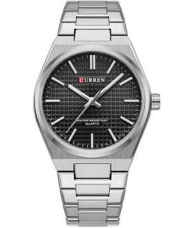 Montre pour Homme Curren 8439 Argent Fond Noir