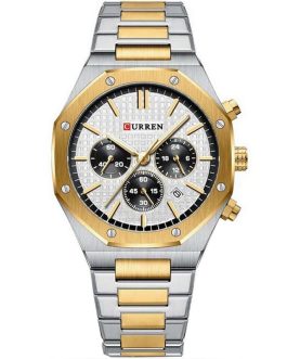 Montre pour Homme Curren 8440 Argent Doré