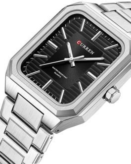 Montre pour Homme Curren 8457 Argent Fond Noir
