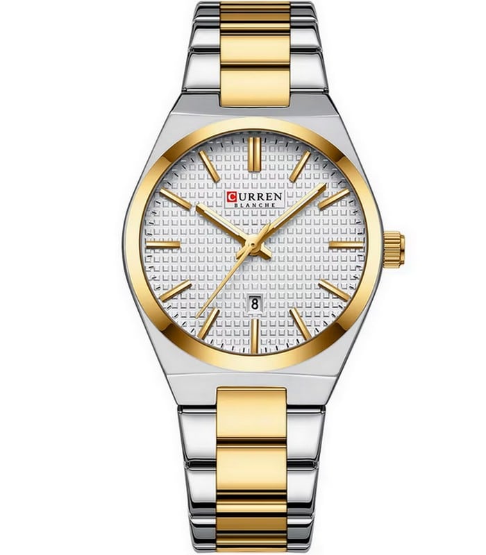 Montre pour Femme Curren 8439L Argent Doré
