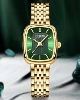 Montre pour Femme Curren 9093 Doré Fond Vert