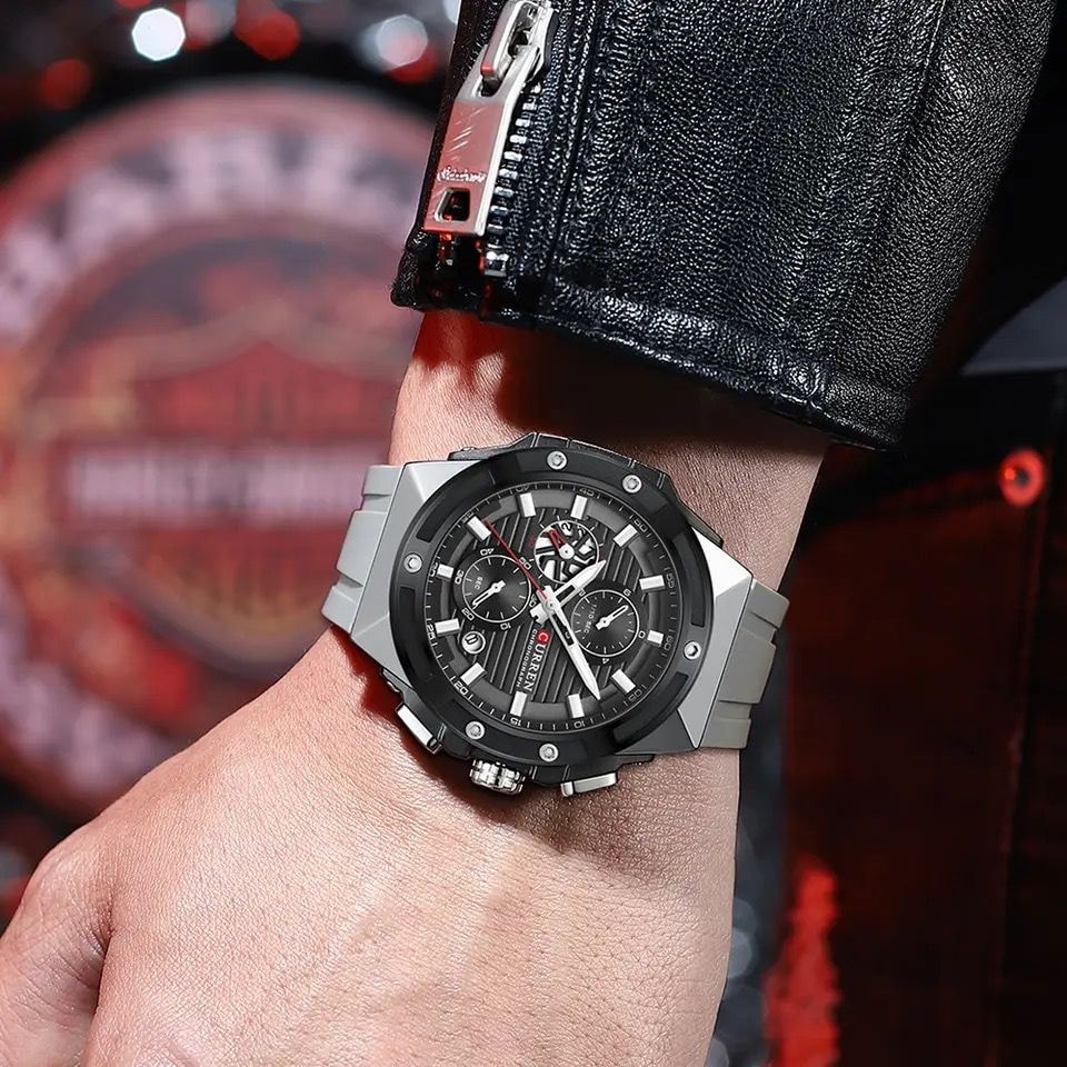Montre pour Homme Curren 8462 Gris – Image 4