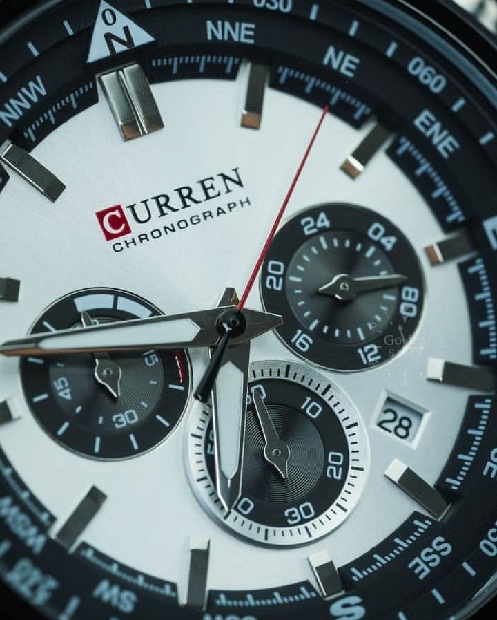 Montre pour Homme Curren 8399 Argent – Image 7