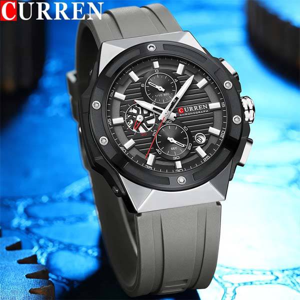 Montre pour Homme Curren 8462 Gris – Image 3