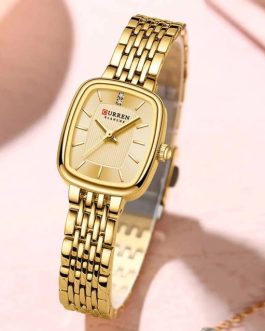 Montre pour Femme Curren 9093 Doré Fond Doré
