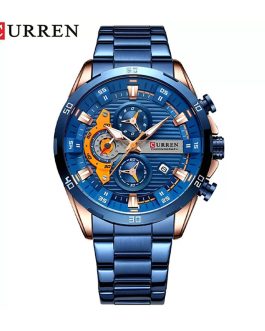 Montre pour Homme Curren 8402 Bleu