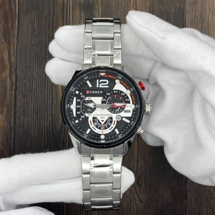 Montre pour Homme Curren 8395 Argent – Image 9