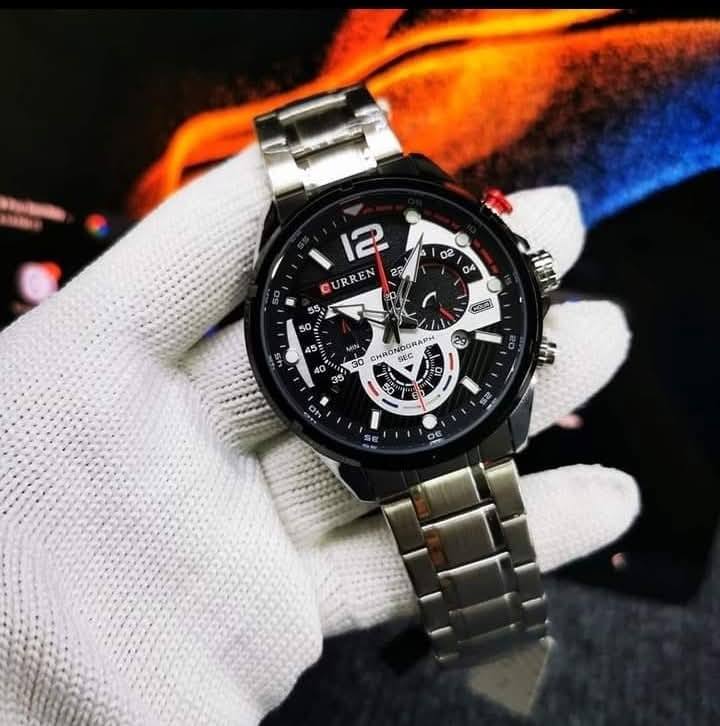 Montre pour Homme Curren 8395 Argent – Image 5