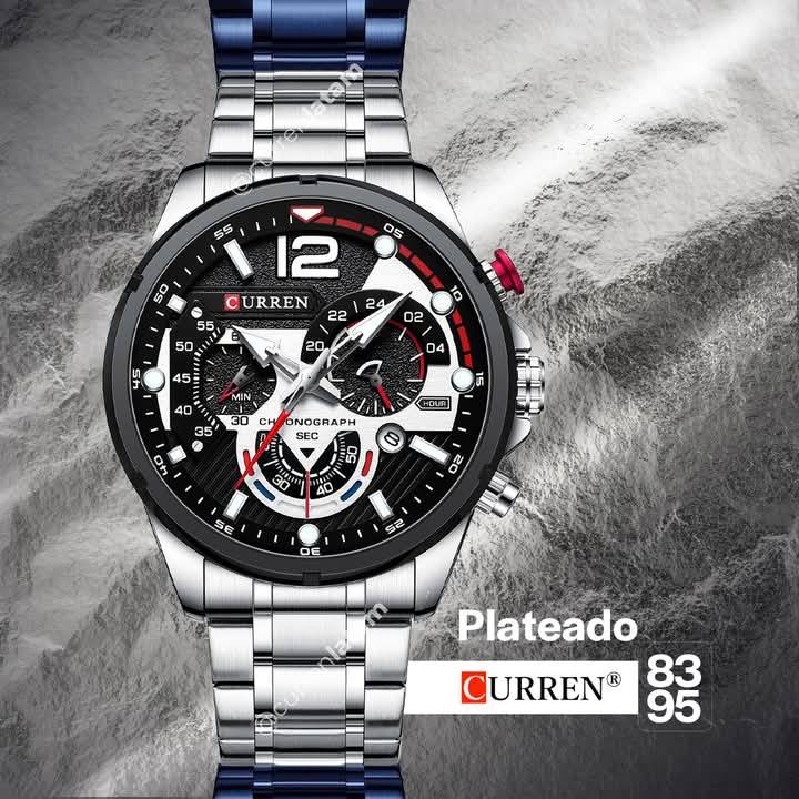 Montre pour Homme Curren 8395 Argent – Image 4