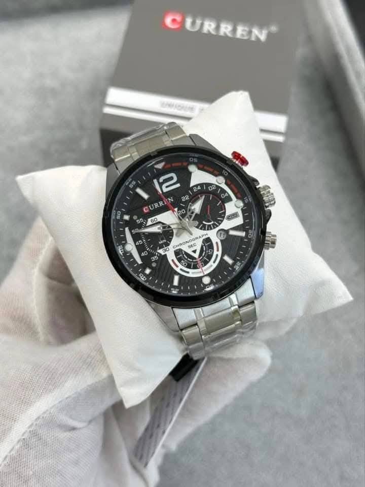 Montre pour Homme Curren 8395 Argent – Image 12