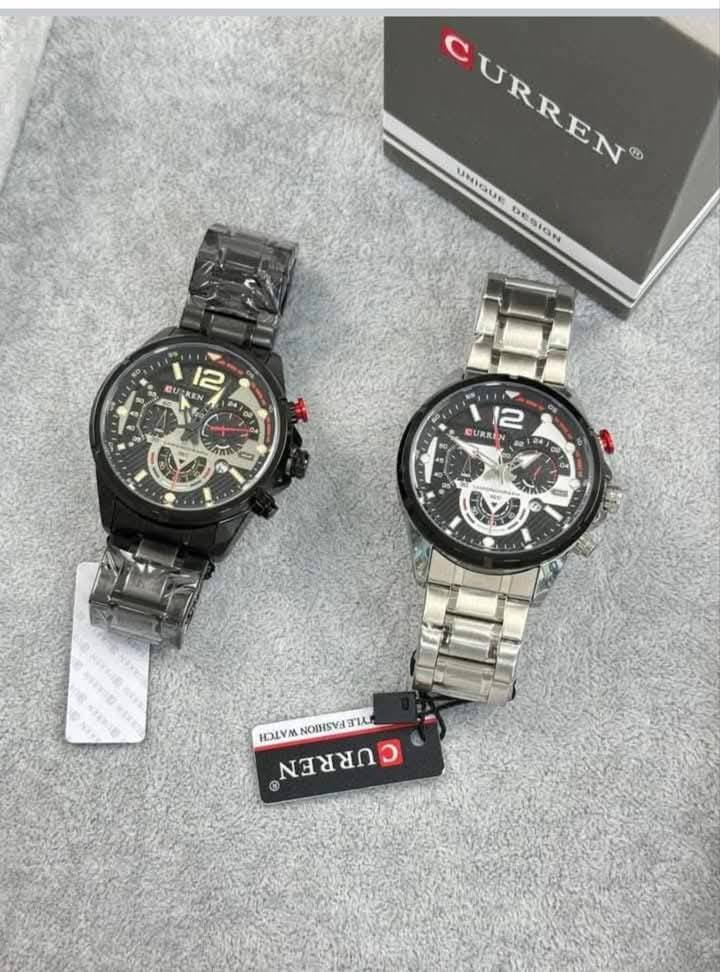 Montre pour Homme Curren 8395 Argent – Image 14