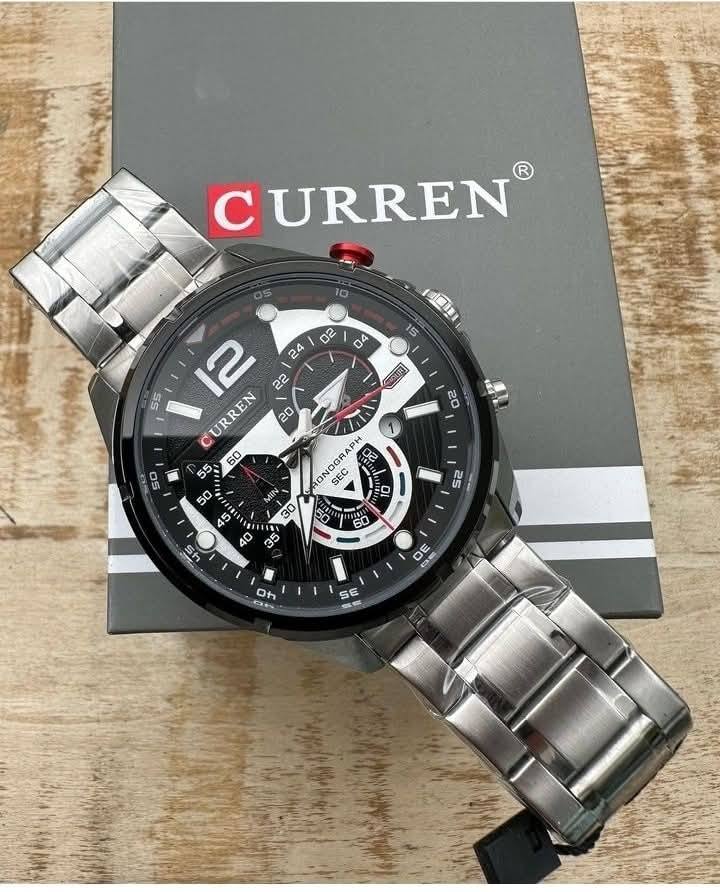 Montre pour Homme Curren 8395 Argent – Image 3