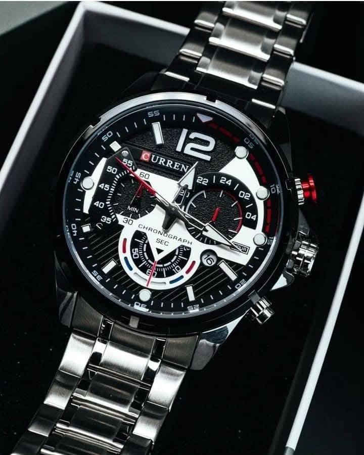Montre pour Homme Curren 8395 Argent – Image 15