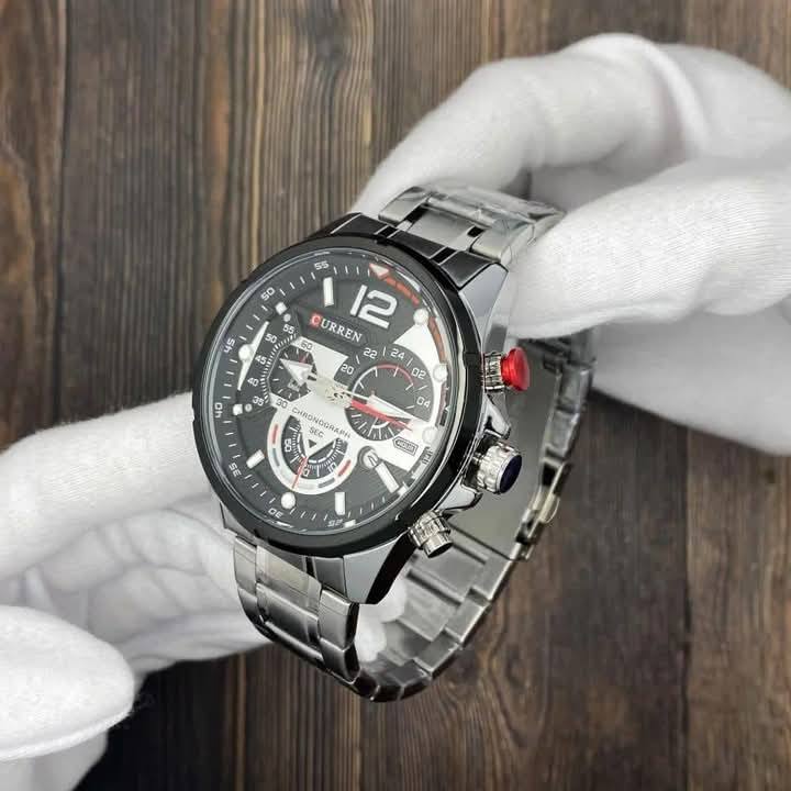 Montre pour Homme Curren 8395 Argent – Image 17