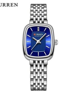 Montre pour Femme Curren 9093 Argent Fond Bleu