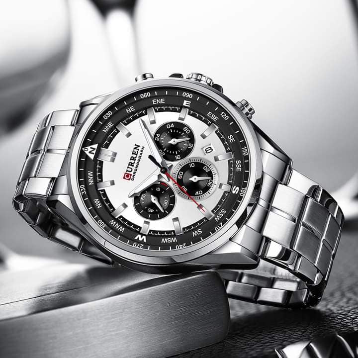 Montre pour Homme Curren 8399 Argent – Image 10
