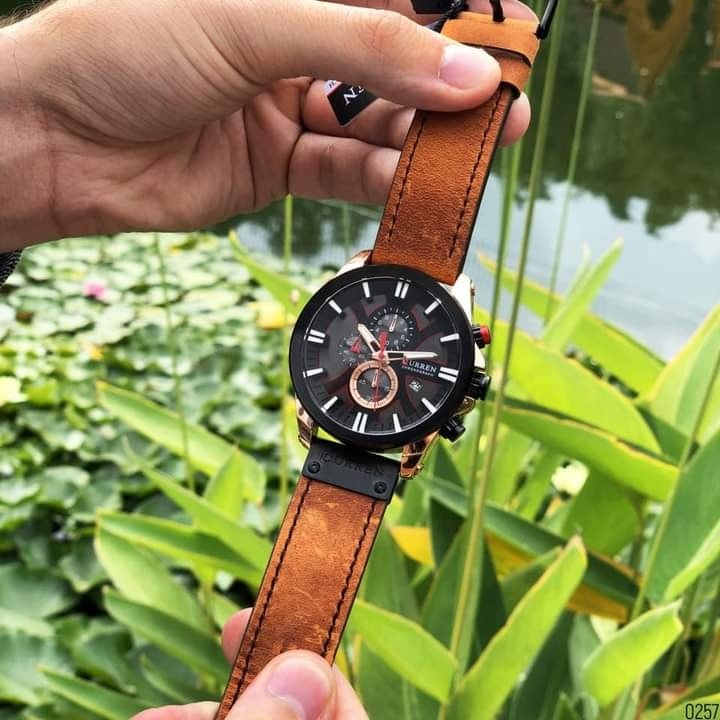 Montre pour Homme Curren 8346 Marron – Image 3