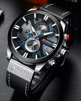 Montre pour Homme Curren 8346 Noir Argent
