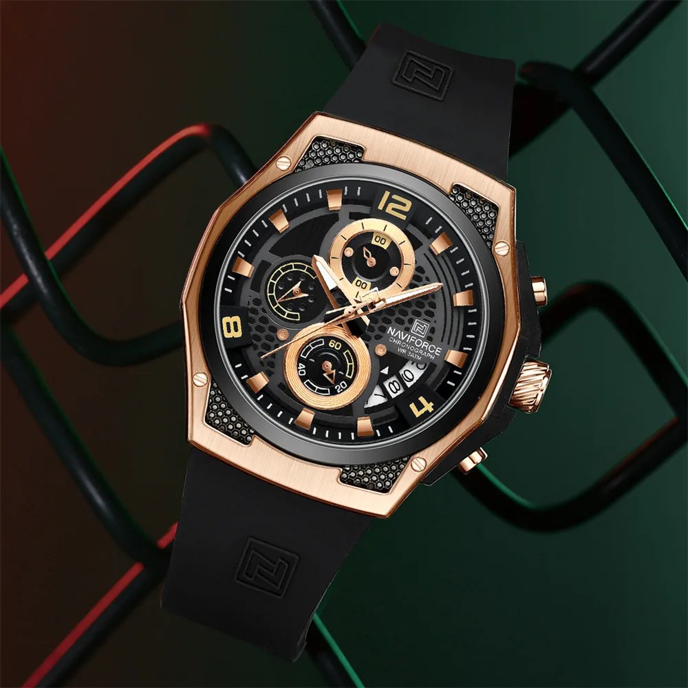 Montre pour Homme Naviforce NF8051 Rosé – Image 2