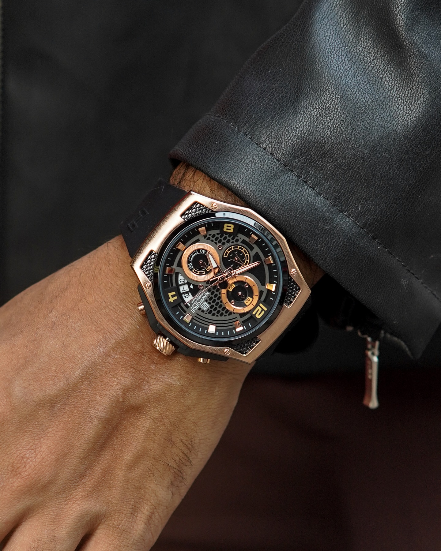 Montre pour Homme Naviforce NF8051 Rosé – Image 5