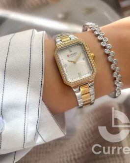 Montre pour Femme Curren 9102 Argent Doré