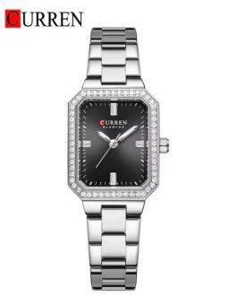 Montre pour Femme Curren 9102 Argent Fond Noir