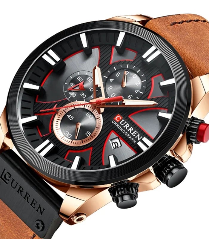 Montre pour Homme Curren 8346 Marron – Image 6