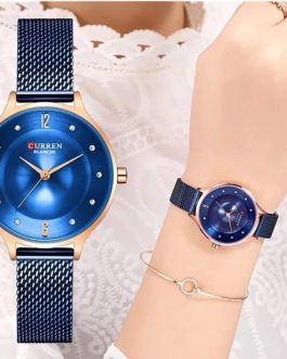 Montre pour Femme Curren 9036 Bleu