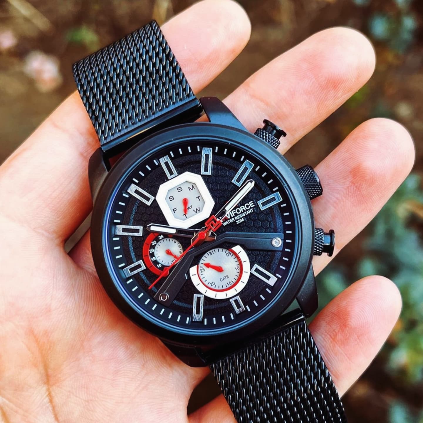 Montre pour Homme Naviforce NF9211 Noir – Image 6