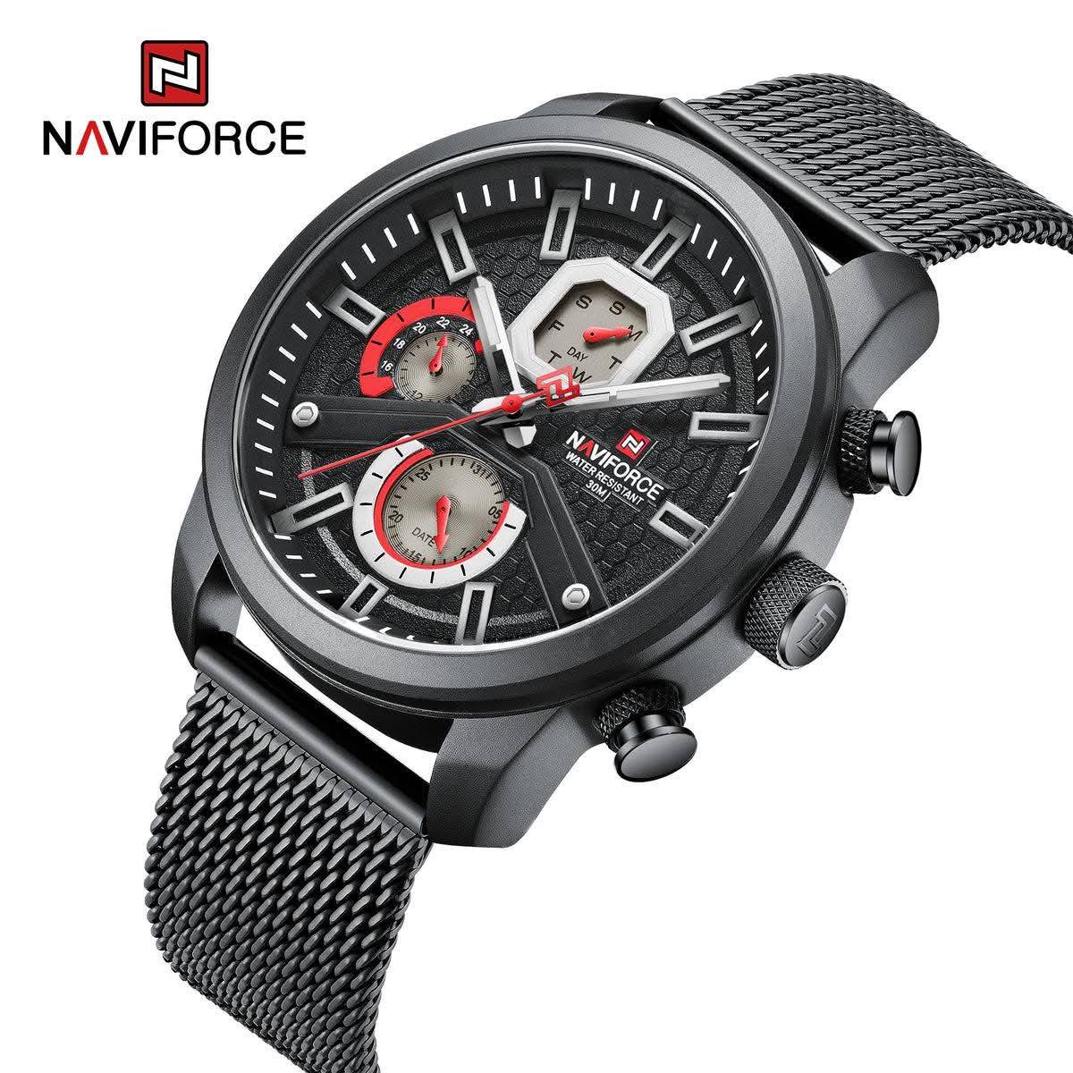 Montre pour Homme Naviforce NF9211 Noir – Image 3