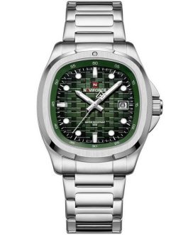 Montre pour Homme Naviforce NF9240 Argent Fond Vert