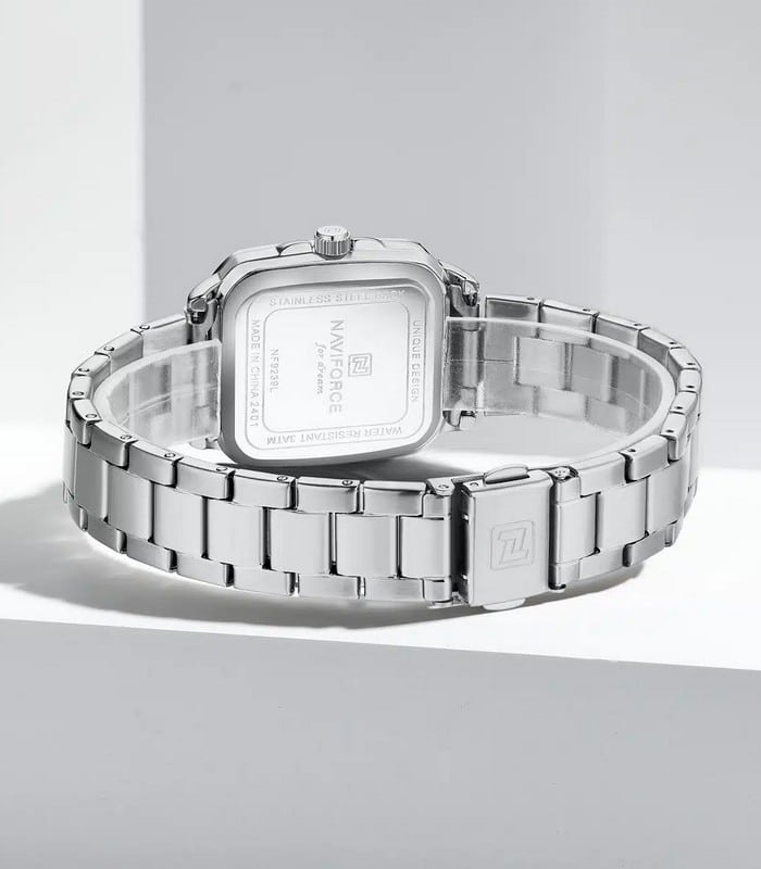 Montre pour Femme Naviforce NF9239L Argent Fond Noir – Image 4