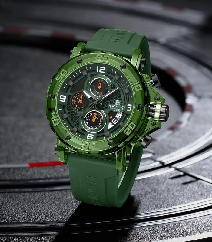 Montre pour Homme Naviforce NF7123 Vert – Image 2
