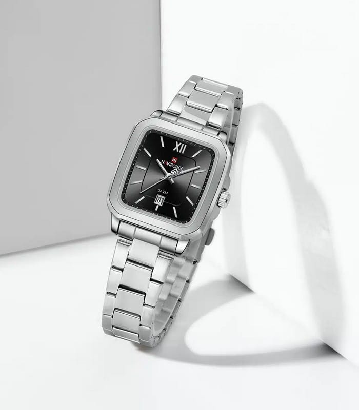 Montre pour Femme Naviforce NF9239L Argent Fond Noir – Image 2