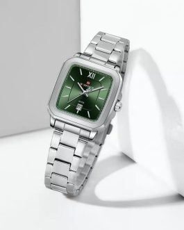Montre pour Femme Naviforce NF9239L Argent Fond Vert
