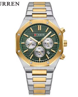 Montre pour Homme Curren 8440 Argent Fond Vert